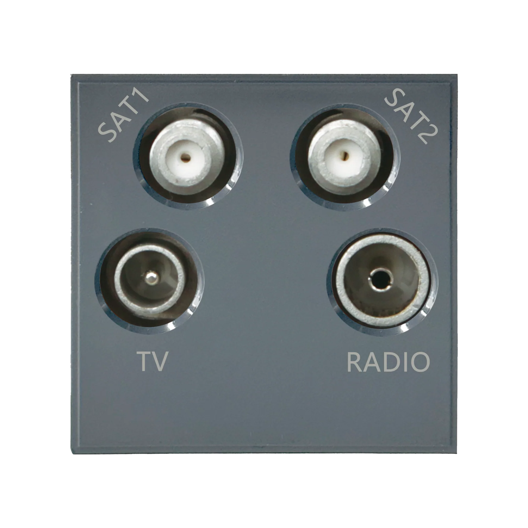 Caradok Satellite1 + Satellite2 + Radio + TV 50x50, Grey