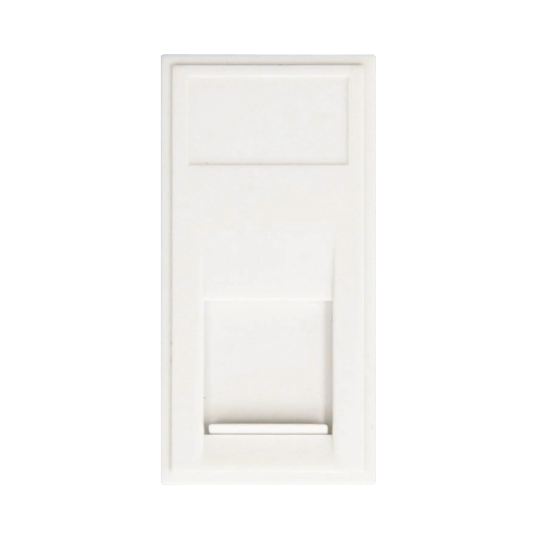 Caradok RJ45 Cat5/6 25x50, White