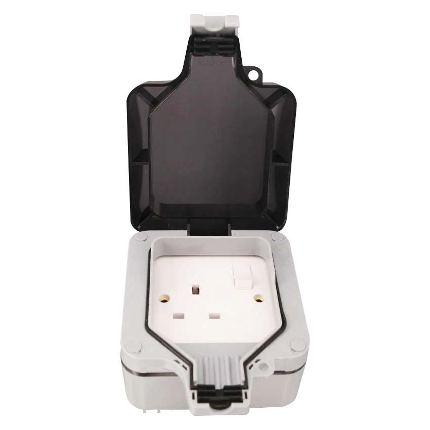 Caradok 1G 13A Switched Socket IP66