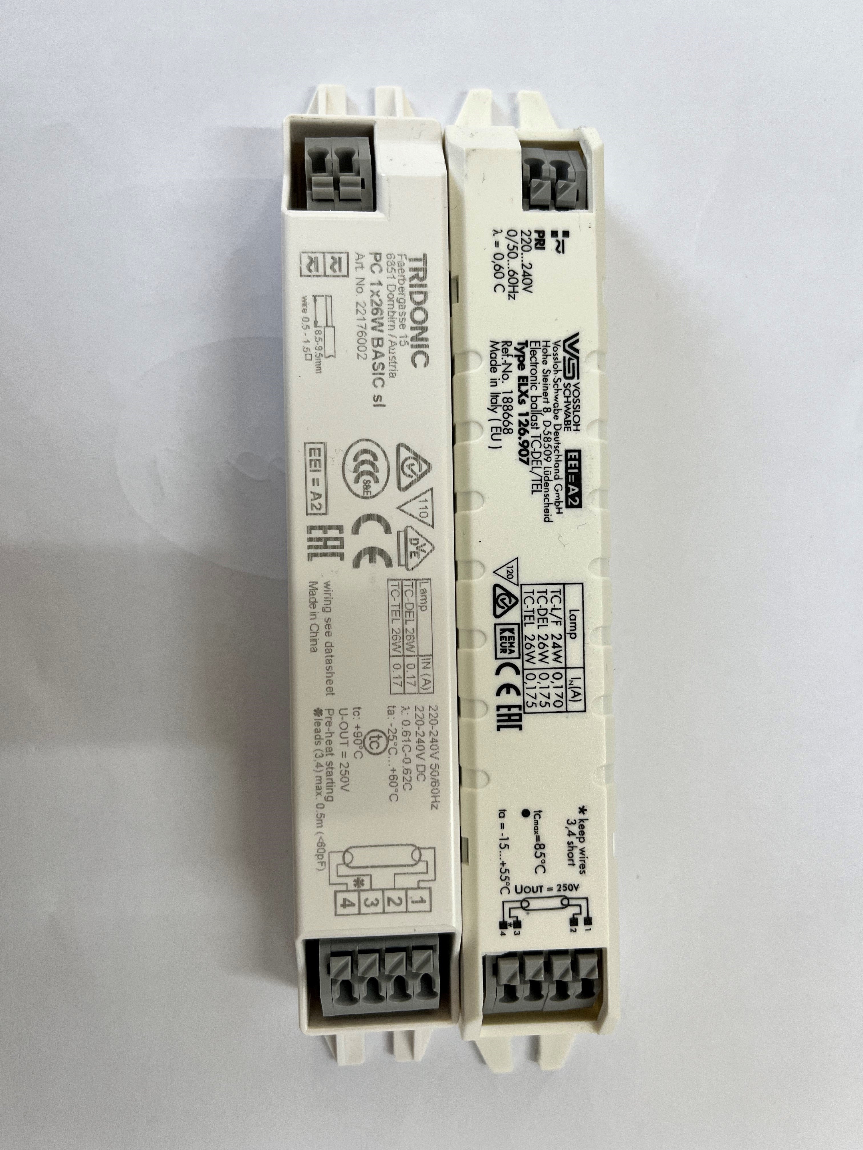 Tridonic PC 1x26W Basic Slimline 22176002 - DISCONTINUED