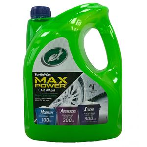 TURTLE WAX MAX POWER CAR WASH SHAMPOO 4 LITRE