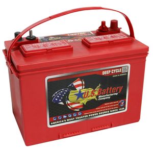 US Battery US 27DC XC2 Deep Cycle Monobloc Battery 12V 105Ah Also Known As: US27DC, PB12105, DC-27, 27TMX, 27DC24, 27DCM