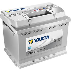 VARTA D21 SILVER DYNAMIC CAR BATTERY 12V 61AH (561400060) (075)