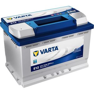 VARTA E12 BLUE DYNAMIC CAR BATTERY 12V 74AH (574013068) (096R 086)
