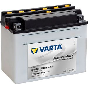 Varta SY50-N18L-AT POWERSPORTS FRESHPACK MOTORCYCLE BATTERY 520 016 020