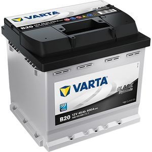 Varta TYPE 077 BLACK DYNAMIC CAR BATTERY 12V 45AH (SHORT CODE: B20) ( DIN: 544 064 036 OR 545 413 040)