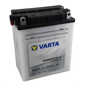 VARTA YB12AL-A POWERSPORTS FRESHPACK MOTORCYCLE BATTERY 512 013 016 (YB12AL-A2) B12AL-A