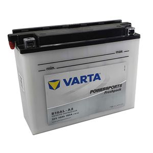 VARTA YB16AL-A2 POWERSPORTS FRESHPACK MOTORCYCLE BATTERY 516 016 012 B16AL-A2