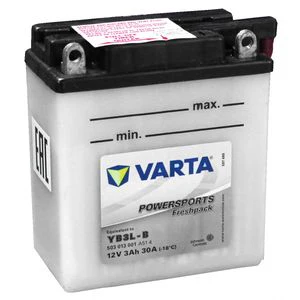 VARTA YB3L-B POWERSPORTS FRESHPACK MOTORCYCLE BATTERY 503 013 001