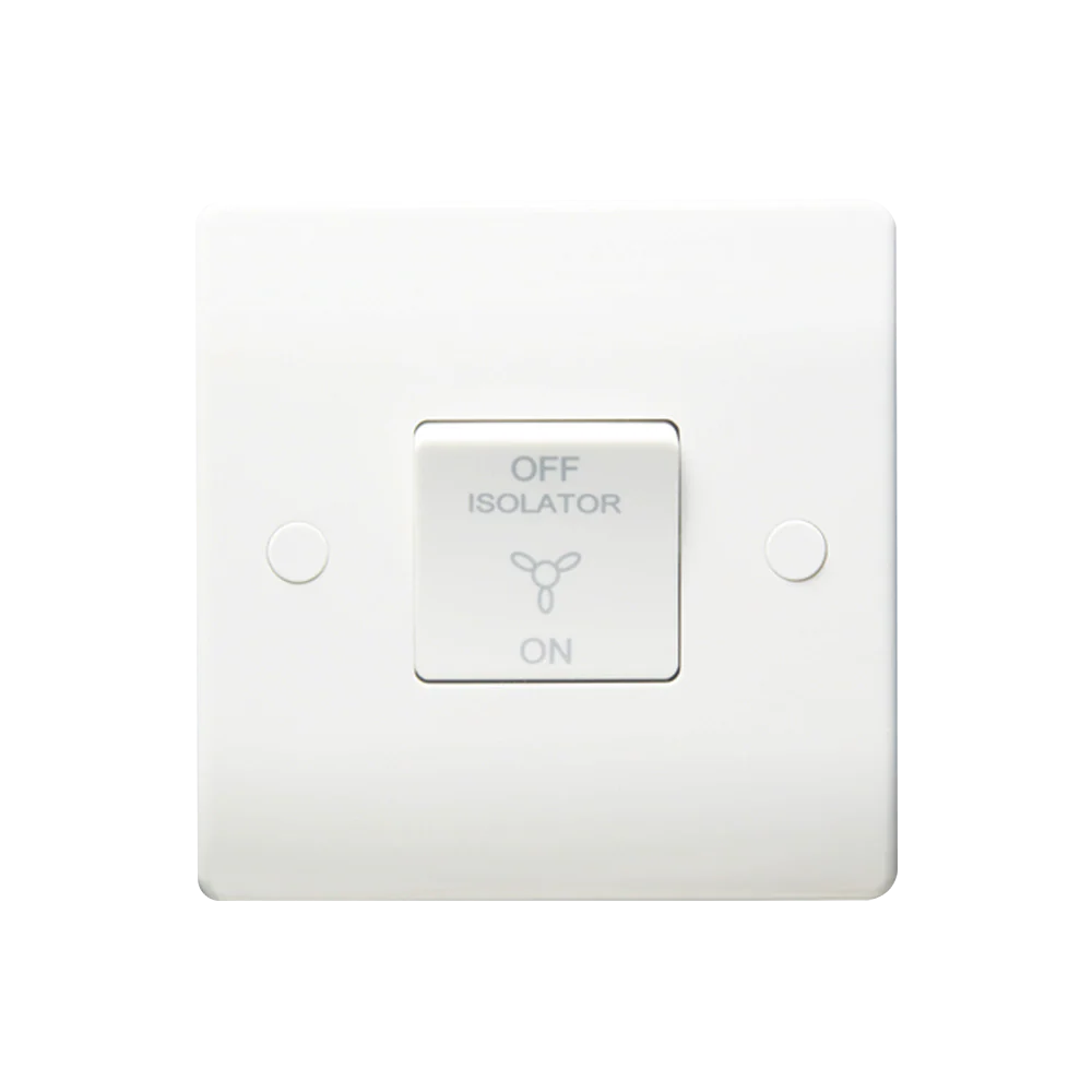 Caradok 3 Pole Fan Isolator Switch