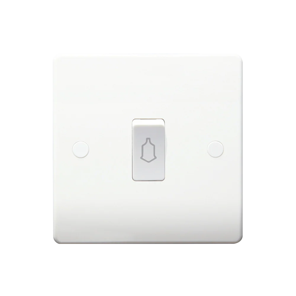 Caradok 10A Retractive Switch with Bell Logo