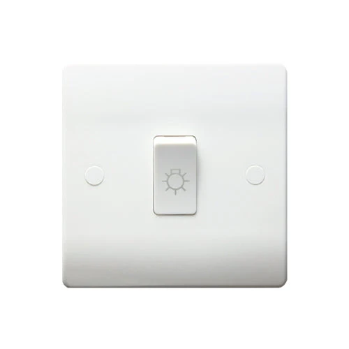 Caradok 10A Retractive Switch with Lamp Logo
