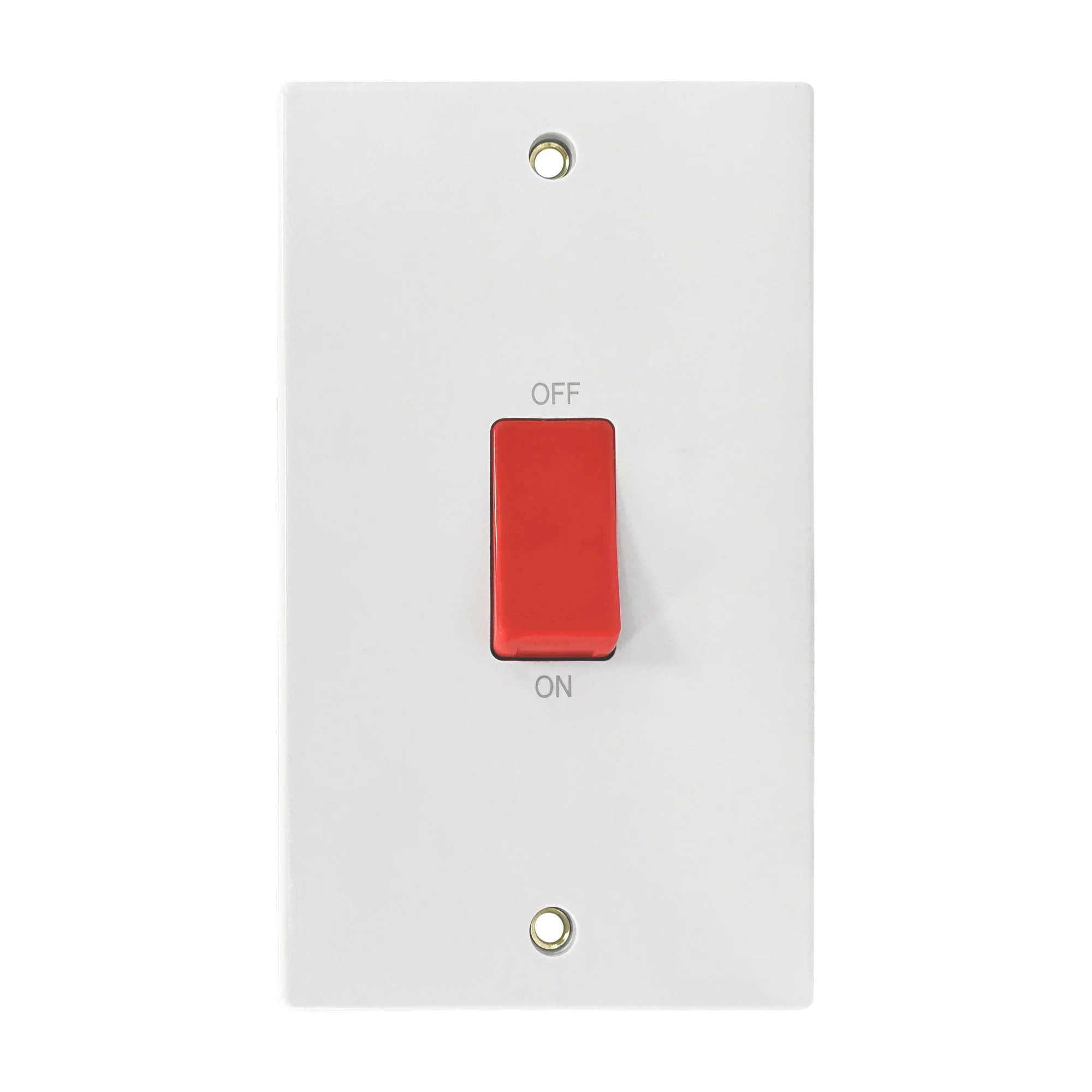 Caradok 2G 45A DP Switch Squared Edge