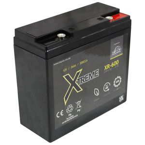 Xtreme XTREME RACING SERIES XR-600 AGM BATTERY 26AH 600A