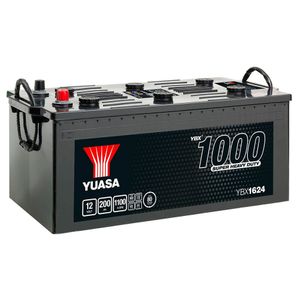 Yuasa Commercial Vehicle 624HD YBX1 SHD CARGO SUPER HEAVY DUTY BATTERY 12V 200AH YBX1624