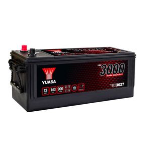 Yuasa Commercial Vehicle YBX3627 YBX3 SHD SUPER HEAVY DUTY BATTERY 627SHD