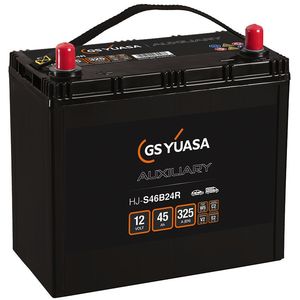 YUASA HJ-S46B24R AUXILIARY CAR BATTERY 12V 46AH
