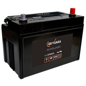 YUASA HJ-S75D31L AUXILIARY CAR BATTERY 12V