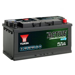 YUASA L36-EFB ACTIVE LEISURE MARINE BATTERY 12V 100AH