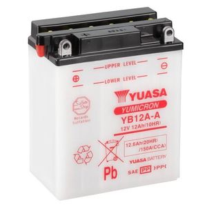 Yuasa YB12A-A YUMICRON MOTORCYCLE BATTERY