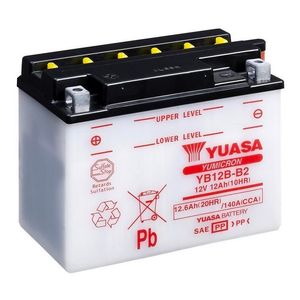 YUASA YB12B-B2 YUMICRON MOTORCYCLE BATTERY