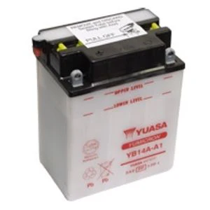 YUASA YB14A-A1 YUMICRON MOTORCYCLE BATTERY