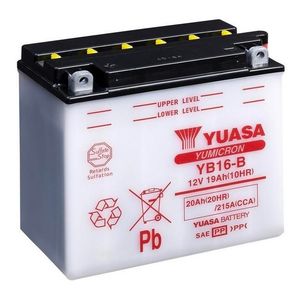 Yuasa YB16-B YUMICRON MOTORCYCLE BATTERY