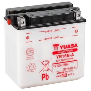 Yuasa YB16B-A YUMICRON MOTORCYCLE BATTERY