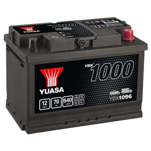 YUASA YBX1096 CACA CAR BATTERY 12V 70AH