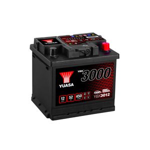 YUASA YBX3012 SMF CAR BATTERY 12V 52AH