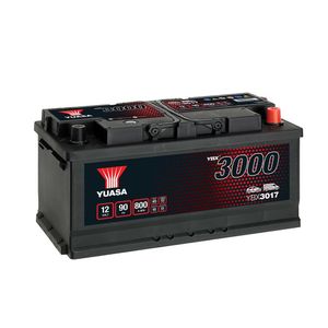 YUASA YBX3017 SMF CAR BATTERY 12V 90AH