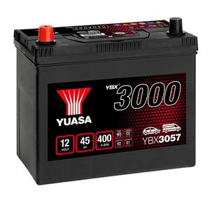 YUASA YBX3057 SMF CAR BATTERY 12V 45AH