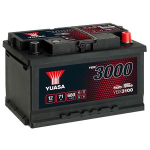 YUASA YBX3100 SMF CAR BATTERY 12V 71AH
