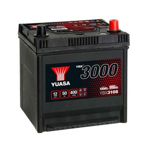 YUASA YBX3108 SMF CAR BATTERY 12V 50AH