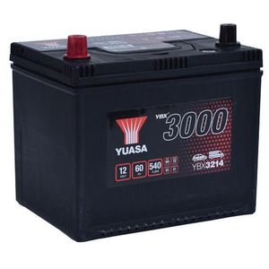 YUASA YBX3214 SMF CAR BATTERY 12V 60AH
