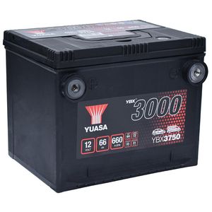 YUASA YBX3750 SMF CAR BATTERY 12V 66AH