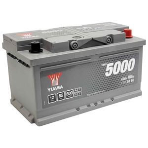 YUASA YBX5110 SILVER HIGH PERFORMANCE CAR BATTERY 12V 85AH HSB110 / AA4010