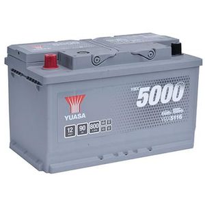YUASA YBX5116 SILVER HIGH PERFORMANCE CAR BATTERY 12V 90AH