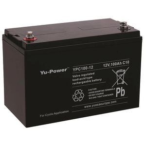 YUASA YPC100-12 YUPOWER CYCLIC VRLA 100-12 BATTERY