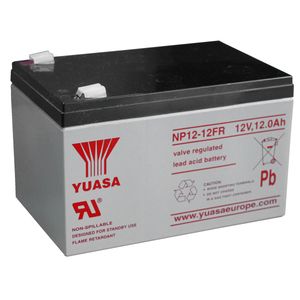 Yuasa/Yucel  NP12-12FR (FLAME RETARDANT) NP-VRLA 12V 12AH BATTERY