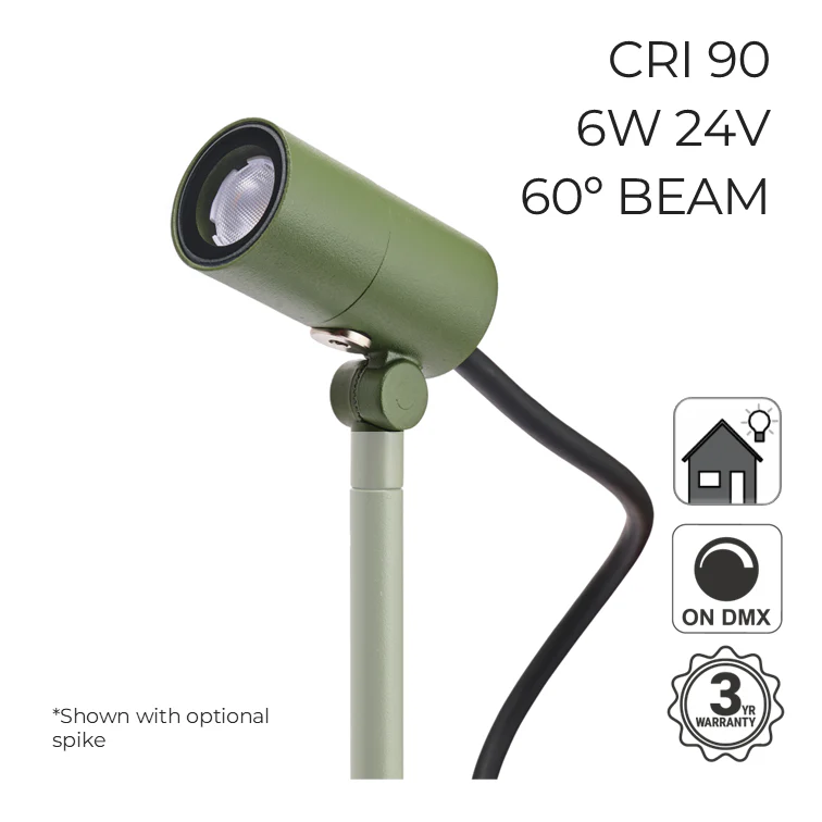 Zico Landscape Accent Spotlight 6W 24V IP66 60°